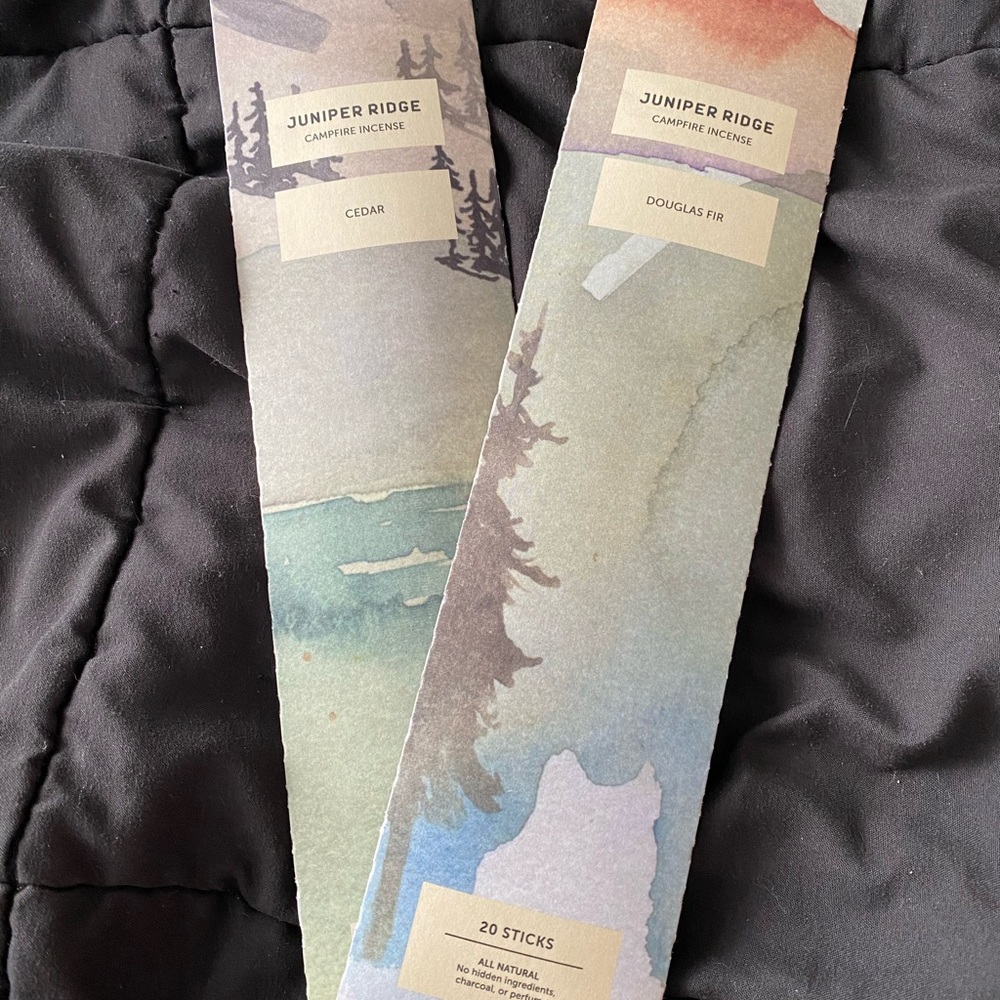 Juniper Ridge Campfire Incense Sticks (SET OF 2)